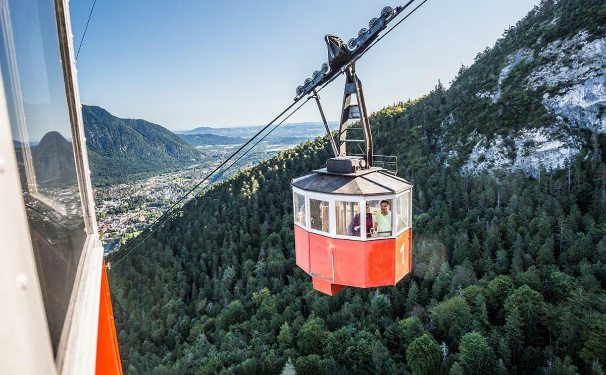 Apartmán Gaestehaus Faerbinger Bayerisch Gmain Exteriér fotografie