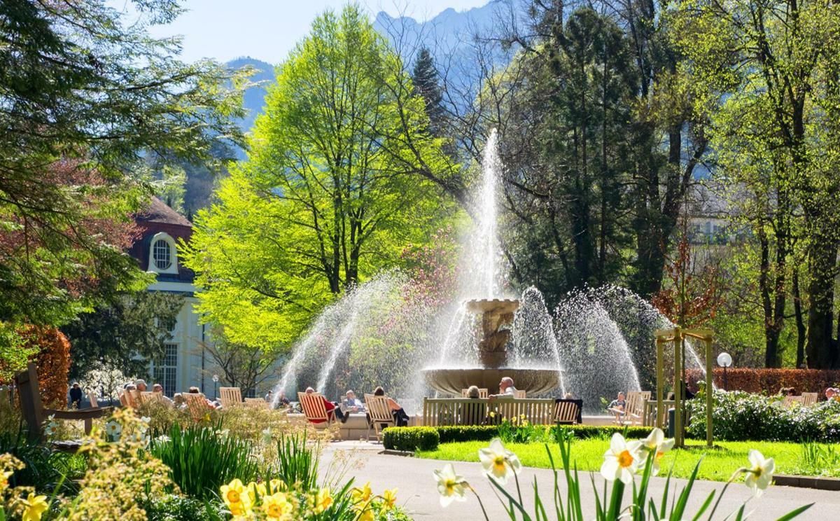 Apartmán Gaestehaus Faerbinger Bayerisch Gmain Exteriér fotografie